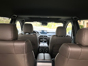 Interior view of 2020 Mazda CX-9 Signature AWD