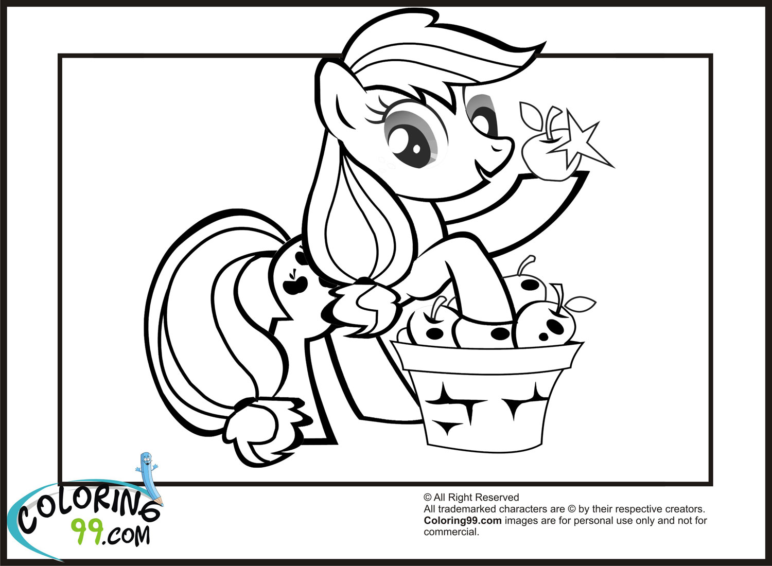 Rainbow Dash Coloring Page AZ Coloring Pages - my little pony applejack coloring pages