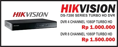 harga dvr hikvision termurah