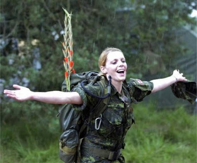 Beautiful Military Women Around the World