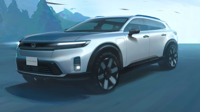 Honda Prologue Teaser Reveals Electric Crossover Coming In 2024