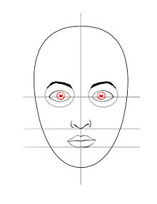 How to draw a Face - step 5c