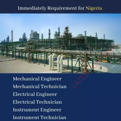 Immediately requirements for Nigeria