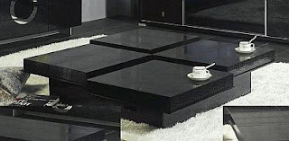 Contemporary coffee tables, Color Black