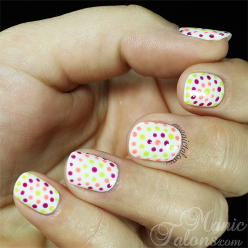 Summer Doticure with Purjoi One Step Gel Polish