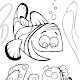 Coloring Picture Finding Nemo