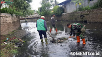 Peltu Ihwan Dansub 05 Satgas Sektor 22: Perawatan Sungai Cicadas Kuatkan Kolaborasi Kewilyahan