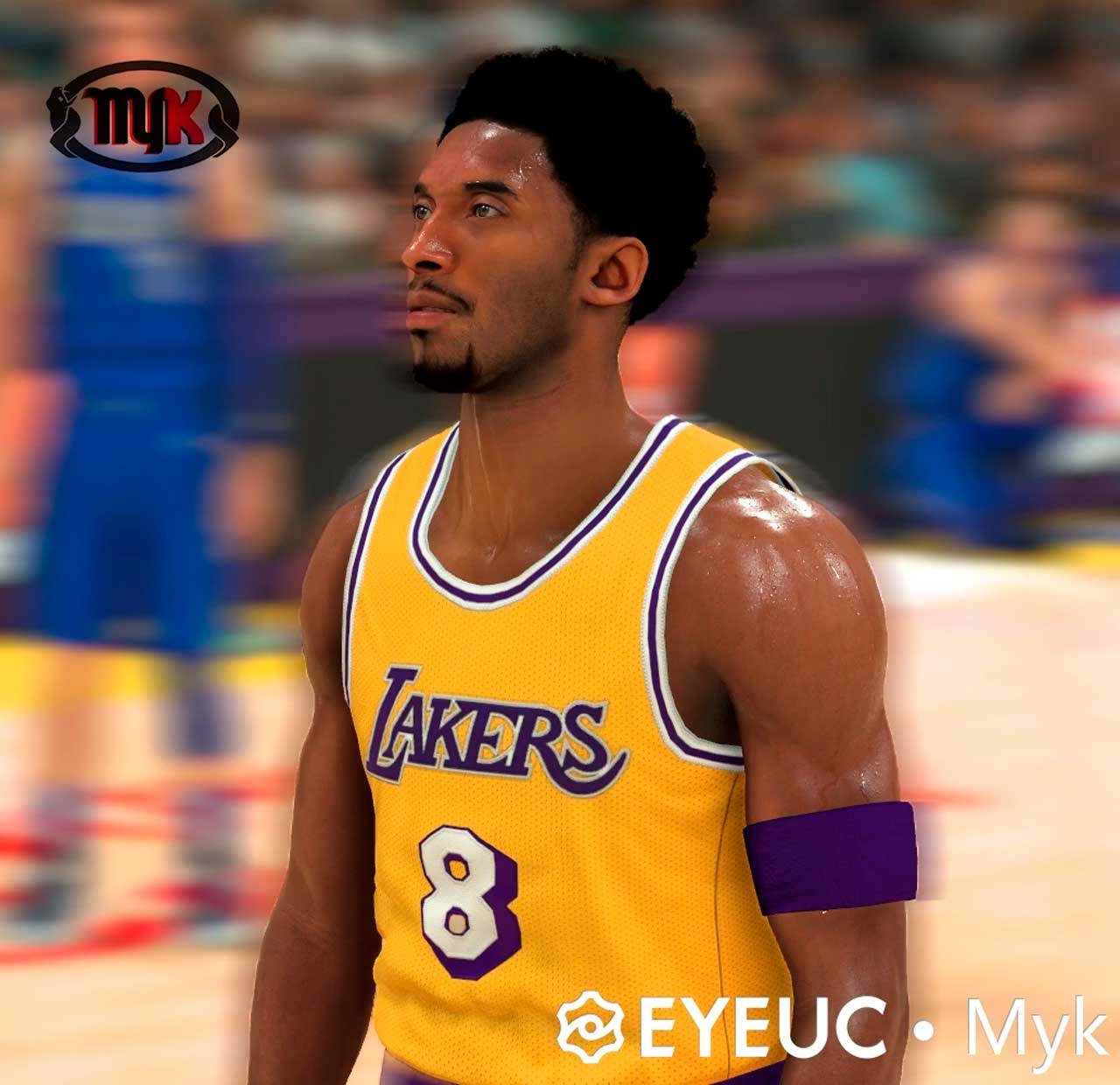NBA 2K22 Kobe Bryant Cyberface 2001