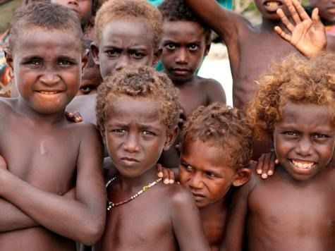 Mind-Blowing Pictures Of Melanesians, The Only Natural Black Blondes On Earth