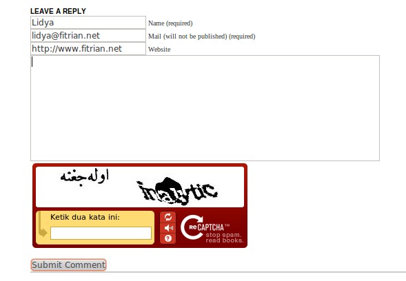 Captcha Arab