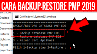 Aplikasi Backup dan Restore EDS Dikdasmen Versi Offline Tahun 2019