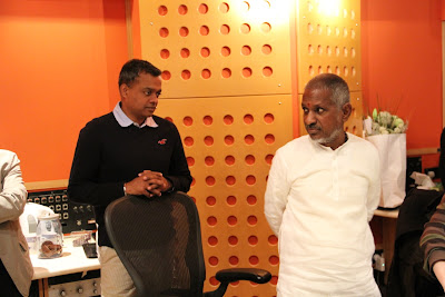 Ilayaraja and Gautham Menon for Song Composing at London