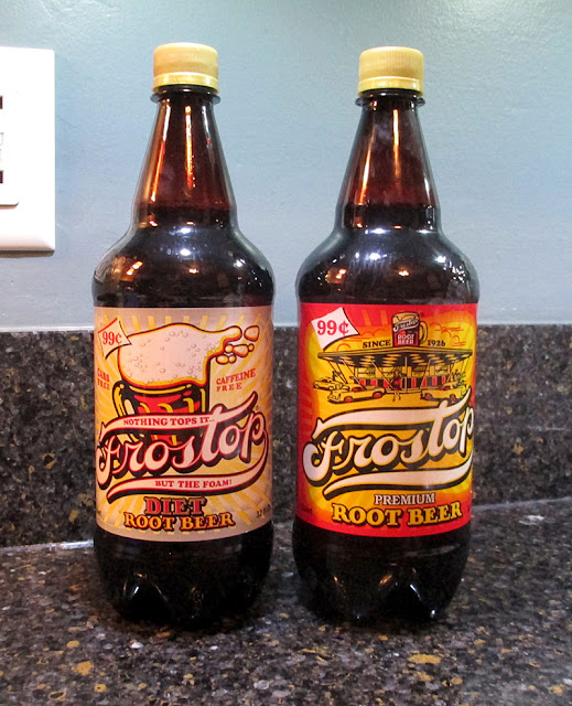 Frostop Diet and Regular Premium Root Beer