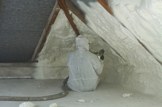 attic spray foam insulation