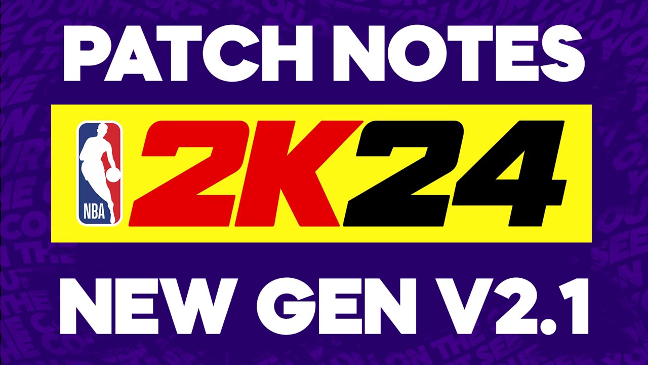 NBA 2K24 Next Gen Patch Notes v2.1 (10.13.2023)