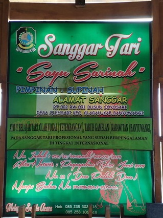 sanggar tari di banyuwangi