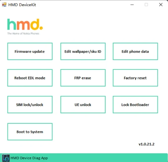 HMD DeviceKit Tool V1.0.21.2 Update 2024 Download
