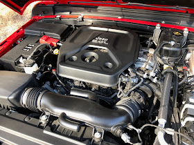 2.0-liter turbo four-cylinder engine in the 2019 Jeep Wrangler Unlimited Sahara