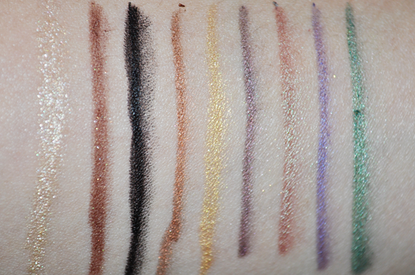 Sigma Extended Wear Eyeliner Swatches