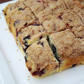 Blueberry Buckle Coffee Cake | The Sweets Life