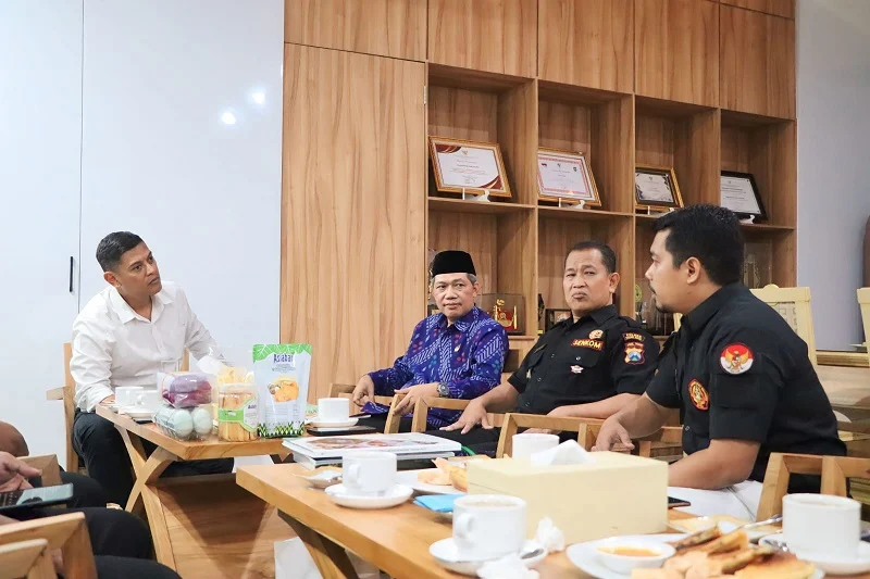 LDII, Senkom Mitra Polri dan Persinas Asad Berkunjung ke Balai Kota Kediri, Simak Pesan Walikota Abdullah kepada 3 Organisasi ini