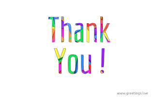 Beautiful Thank you unique greetings images png