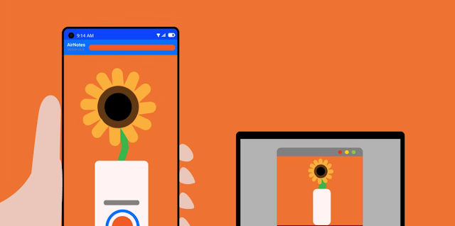 AirNotes تطبيق اندرويد جديد لنقل الصور بسلاسة بين اندرويد و ويندوز