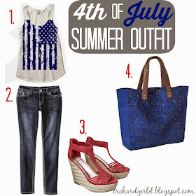 4th of July Summer Outfit by Orchard Girls #summer #4thofjuly #outfit