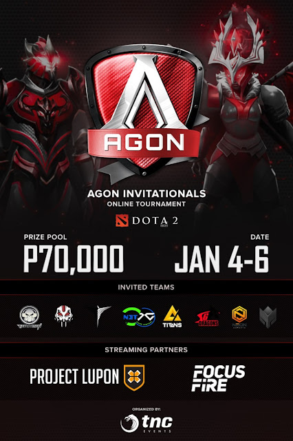 AGON DOTA 2 Invitationals: Execration, Sterling Global Dragons, TaskUs Titans, IAP, ArkAngel, Miraculum, Neon Esports and NCGC