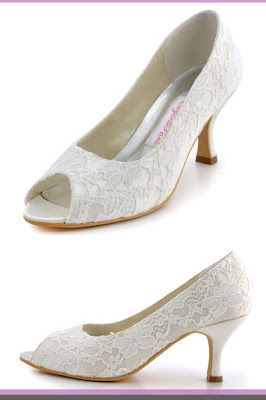 lace wedding shoes