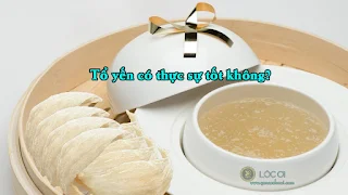 Chén yến sào thơm ngon bổ dưỡng.