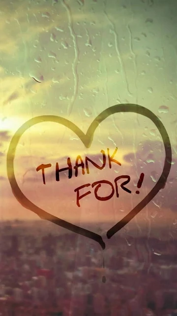 Thank For Love iphone Wallpaper