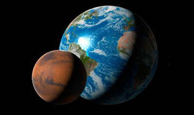 Earth-mars-image