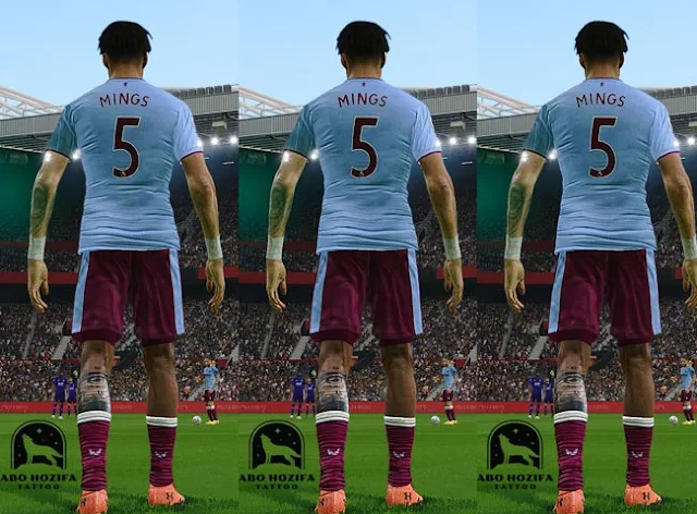 Tyrone Mings Tattoo For eFootball PES 2021