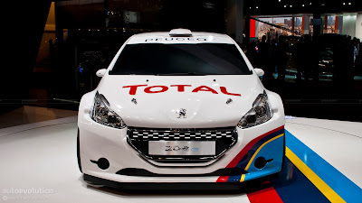 2013 Peugeot 208 R5 Rally car