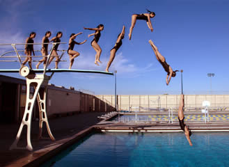 swimming pool, piscina