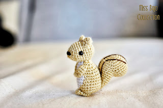 Amigurumi squirrel