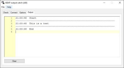 Output Catcher for ABAP