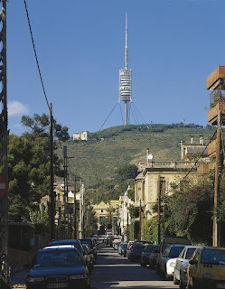 Torre de comunicaciones Collserola en Barcelona. Norman Foster