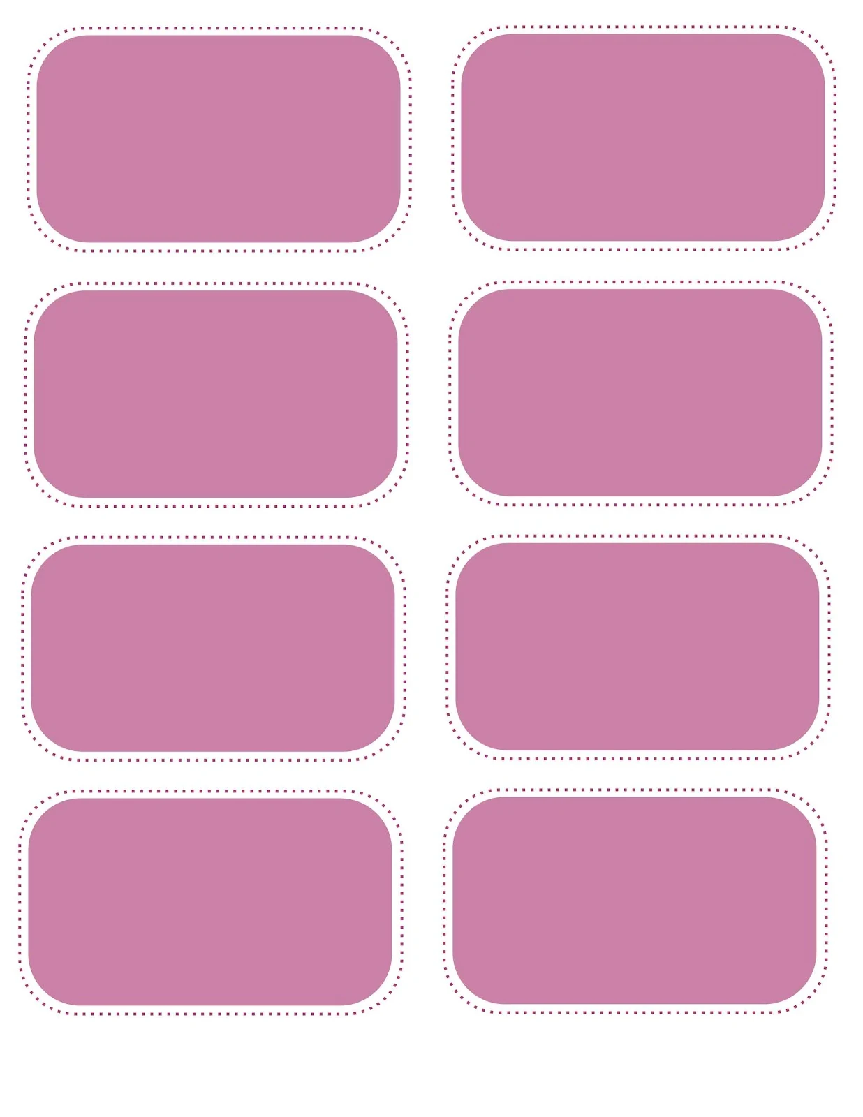 just Sweet and Simple More Printable Labels