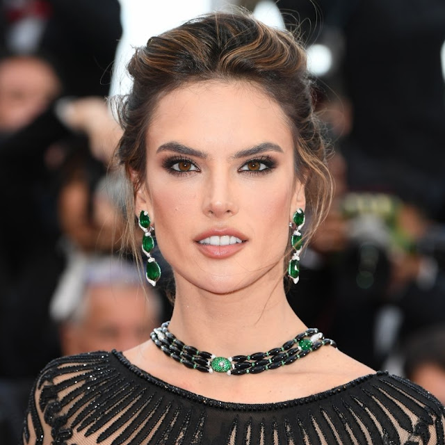 maquiagem festival cannes alessandra ambrosio