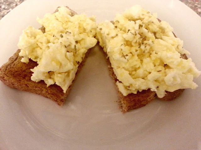 Scrambled Egg on Toast