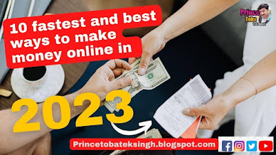 10 fastest and best ways to make money online