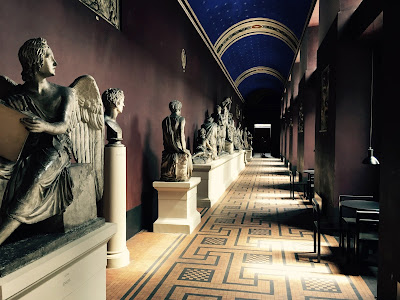 Corridor in the Thorvaldsens Museum.