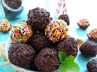 Resep Cara Membuat Triple Choco Balls