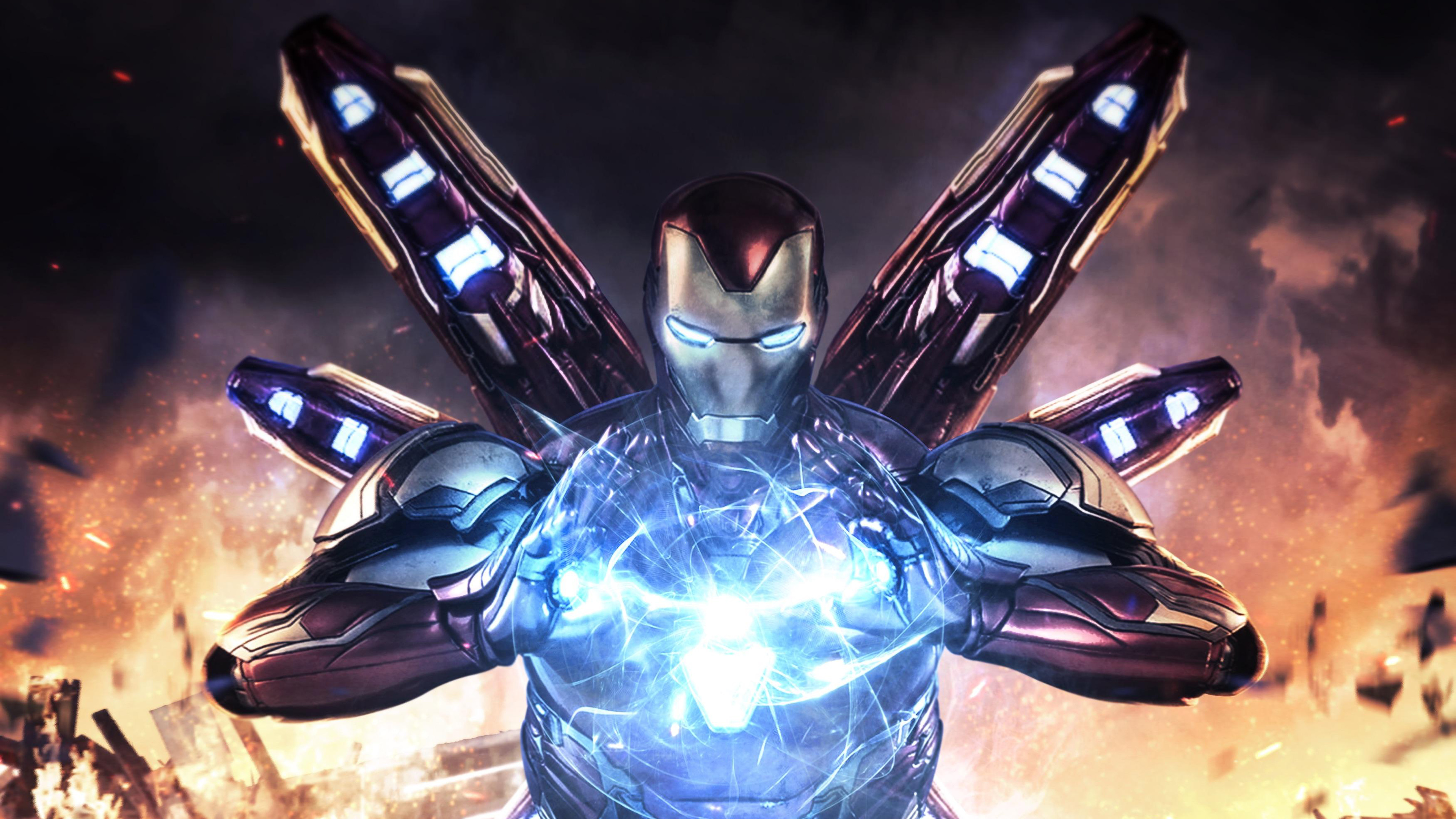 Avengers Endgame  Iron  Man  4K  120 Wallpaper 