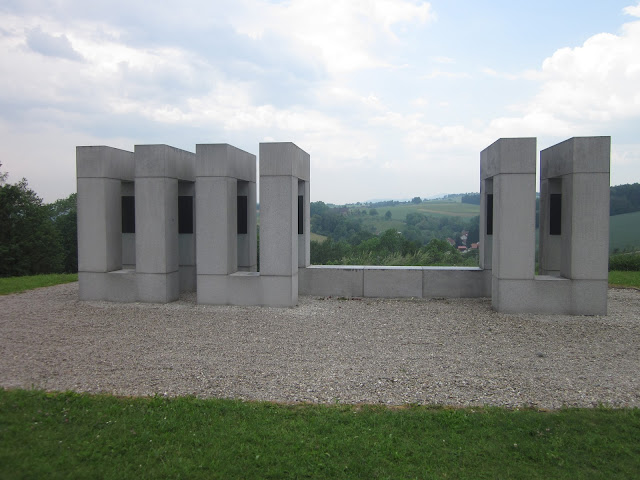 Netherlands Monument, Mauthausen Concentration Camp, Vienna / SouvenirChronicles.blogspot.com