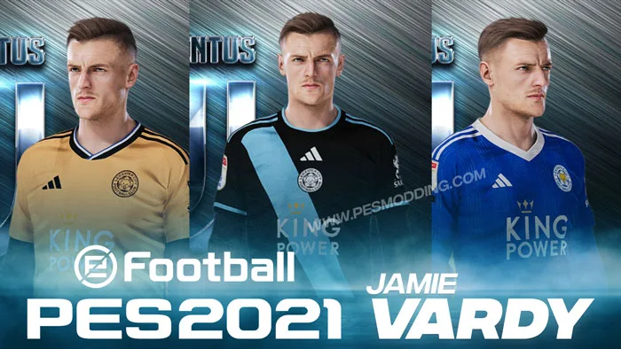 PES 2021 Jamie Vardy Face 2024 Update