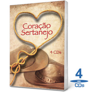 cd Coletânea Coração Sertanejo 2010