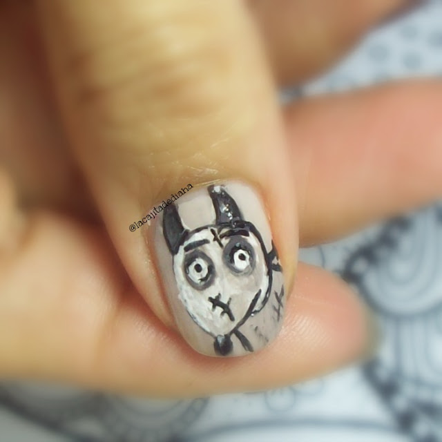 Sparky-Frankenweenie-nailart